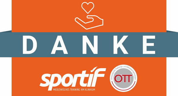 Schriftzug: Danke